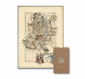Carte ancienne de l'Auvergne [édition bilingue]